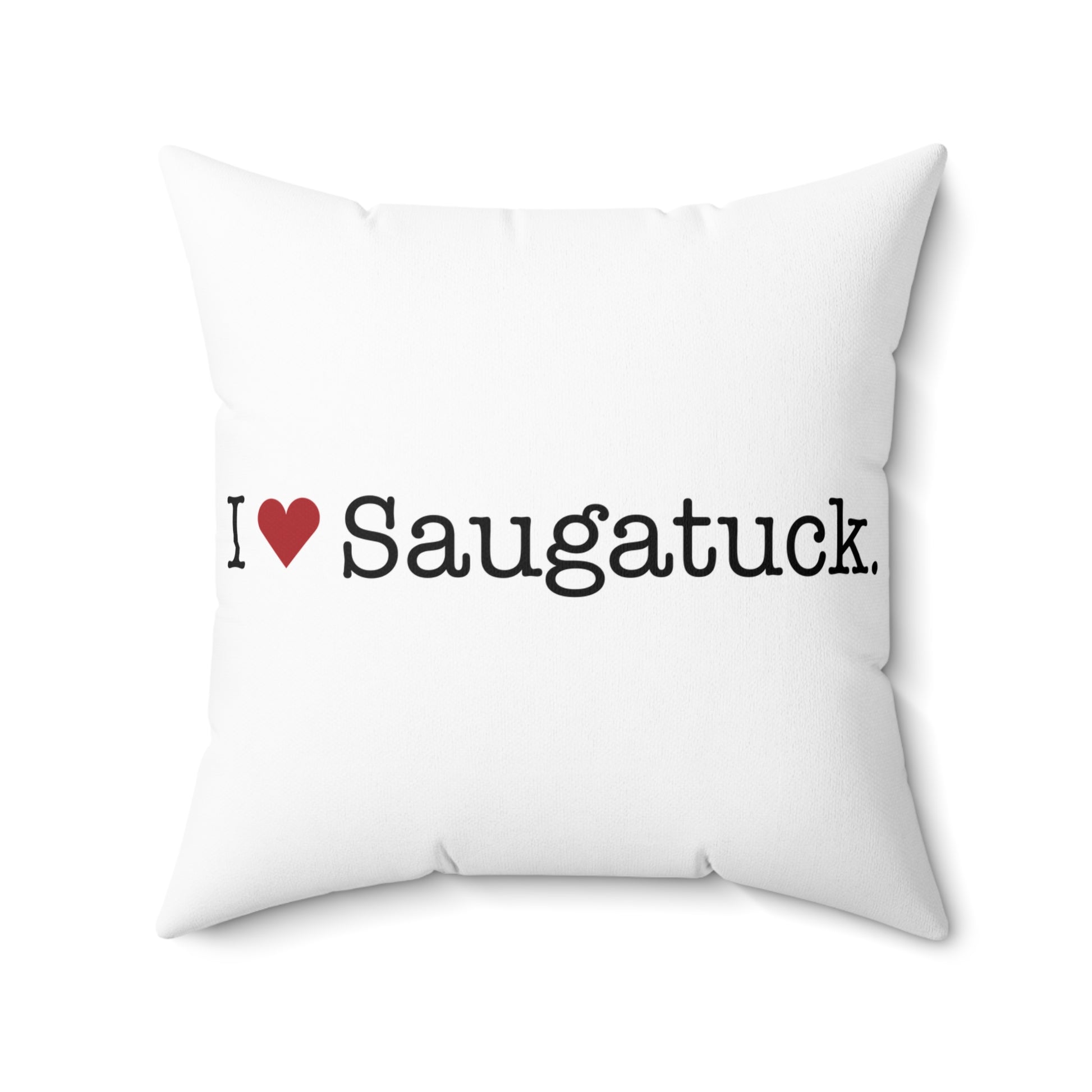 I heart Saugatuck pillow/ / westport, Connecticut home, gifts and merch // finding connecticut  