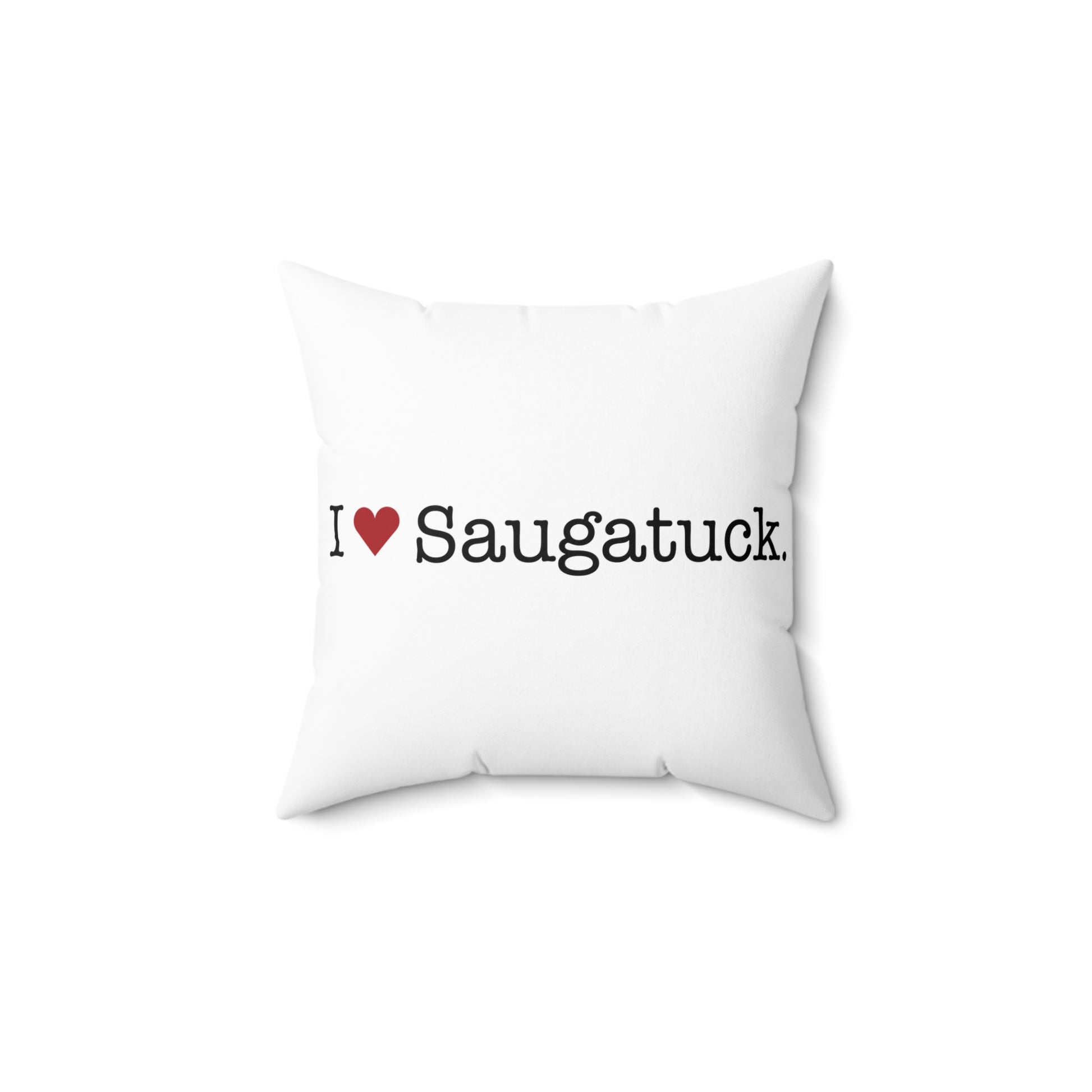 I heart Saugatuck pillow/ / westport, Connecticut home, gifts and merch // finding connecticut  