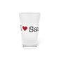 I heart Saugatuck pint glasses  // westport, Connecticut drinkware, gifts and merch // finding connecticut  2