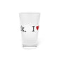 I heart Saugatuck pint glasses  // westport, Connecticut drinkware, gifts and merch // finding connecticut  4
