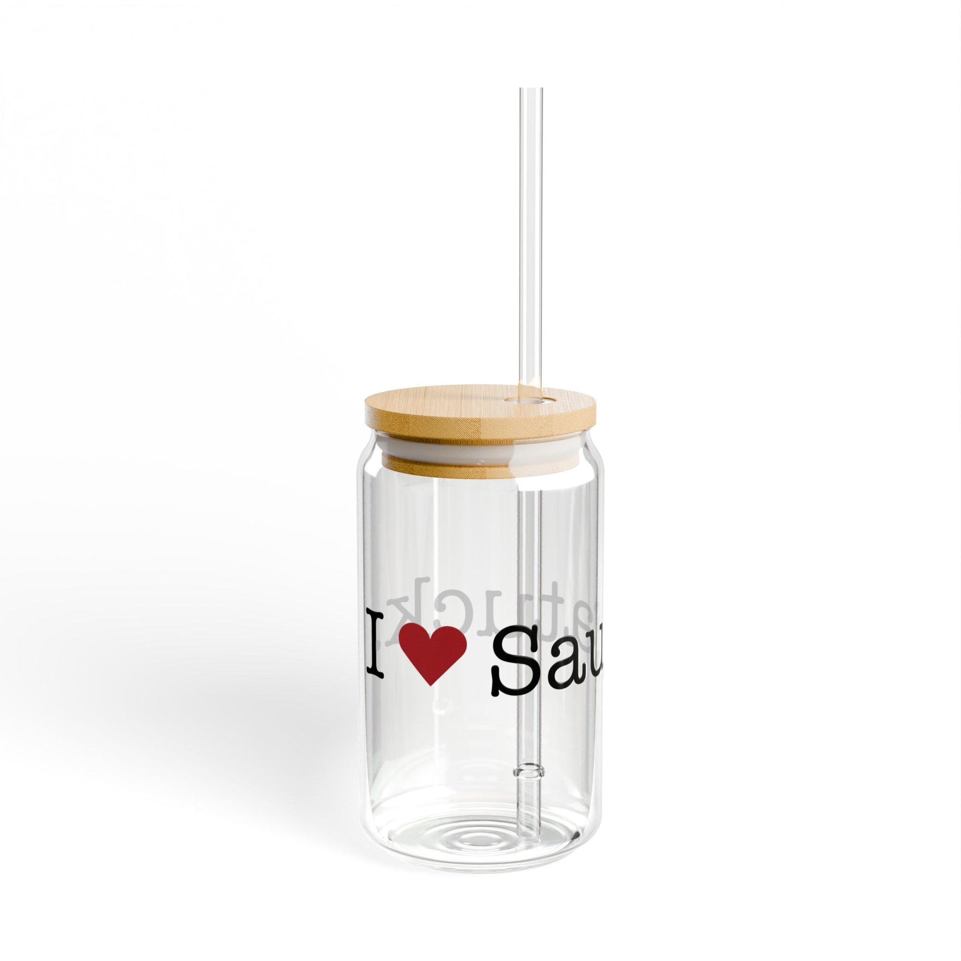 I heart Saugatuck sipper glass  / westport, Connecticut drinkware, gifts and merch // finding connecticut  