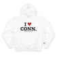 I heart conn // Connecticut unisex hoodie sweatshirt   // connecticut gifts and merch // finding connecticut 