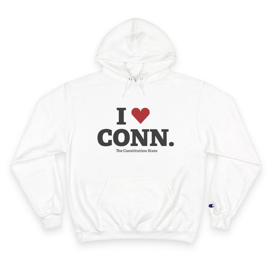 I heart conn // Connecticut unisex hoodie sweatshirt   // connecticut gifts and merch // finding connecticut 