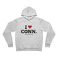 I heart conn // Connecticut unisex hoodie sweatshirt    // connecticut gifts and merch // finding connecticut 