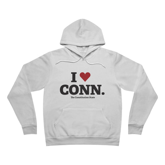 I heart conn // Connecticut unisex hoodie sweatshirt    // connecticut gifts and merch // finding connecticut 