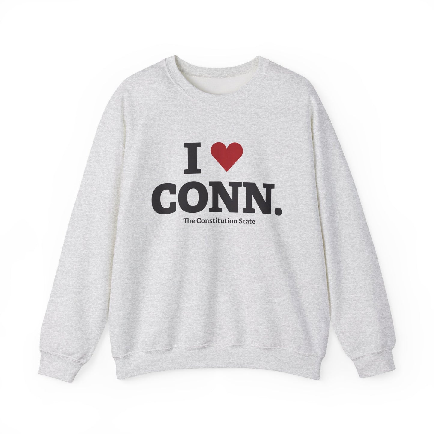 I heart conn // Connecticut unisex sweatshirt   // connecticut gifts and merch // finding connecticut 