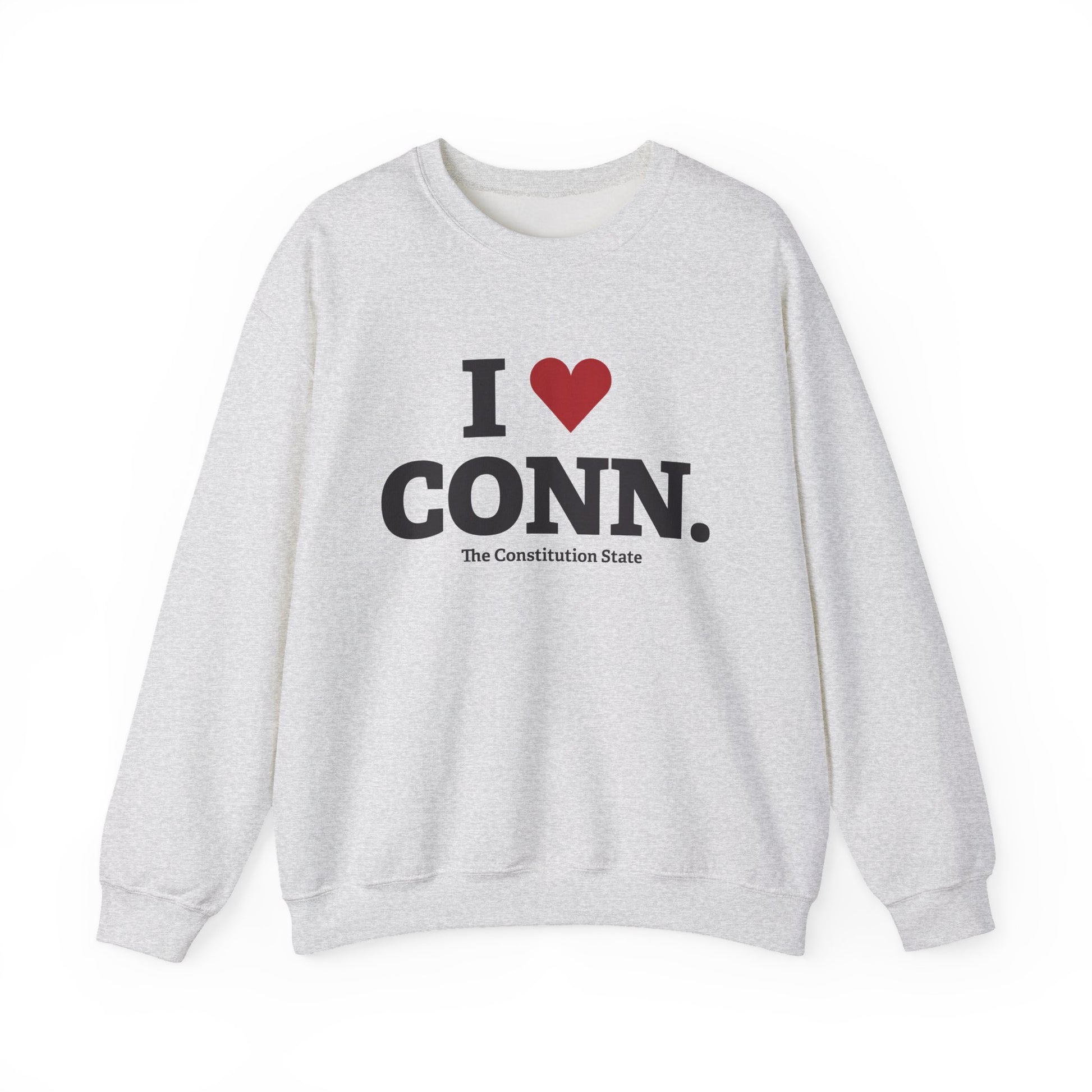 I heart conn // Connecticut unisex sweatshirt   // connecticut gifts and merch // finding connecticut 