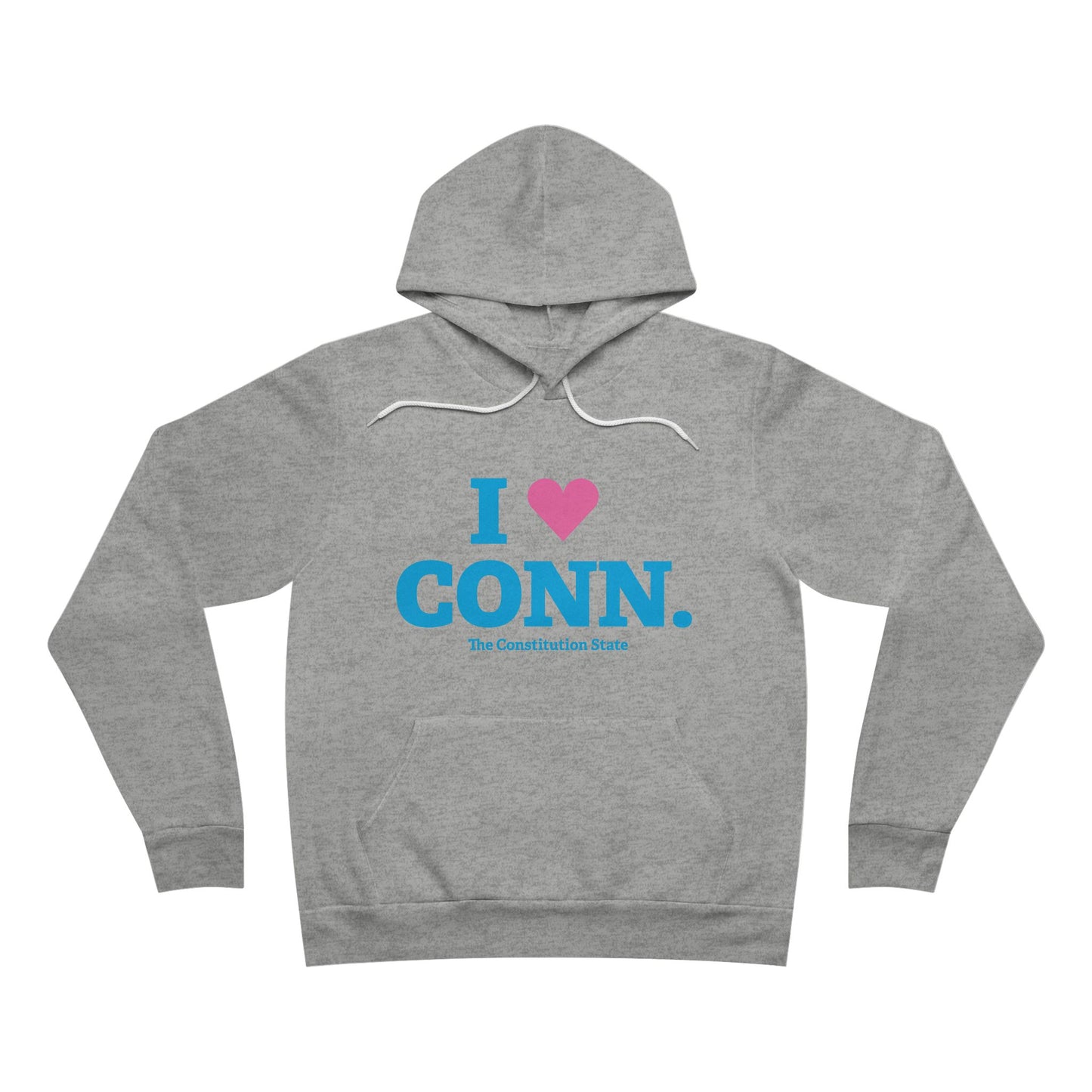 I heart conn // connecticut unisex hoodie sweatshirt  // connecticut gifts and merch // finding connecticut 
