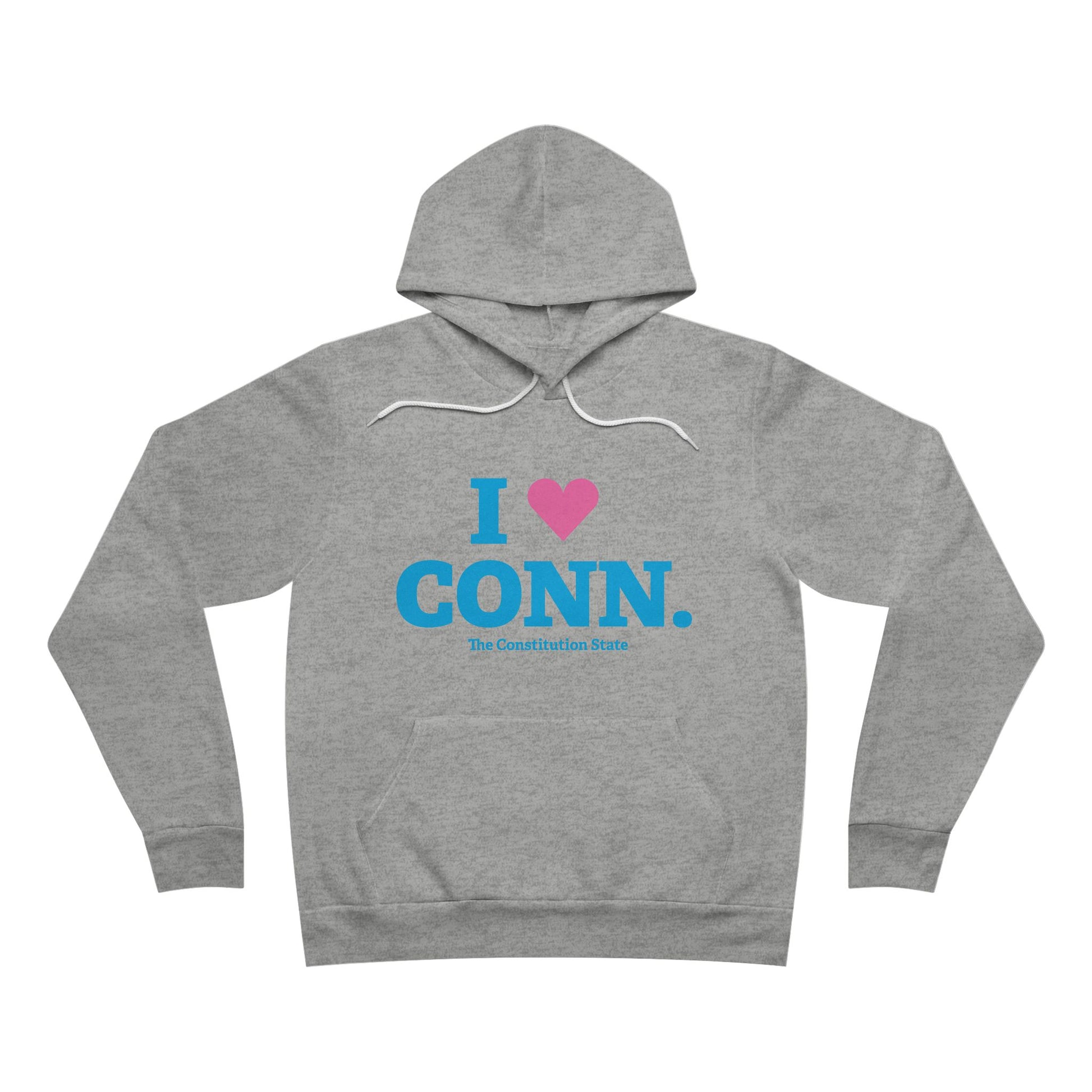 I heart conn // connecticut unisex hoodie sweatshirt  // connecticut gifts and merch // finding connecticut 