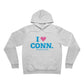 I heart conn // connecticut unisex hoodie sweatshirt  // connecticut gifts and merch // finding connecticut 
