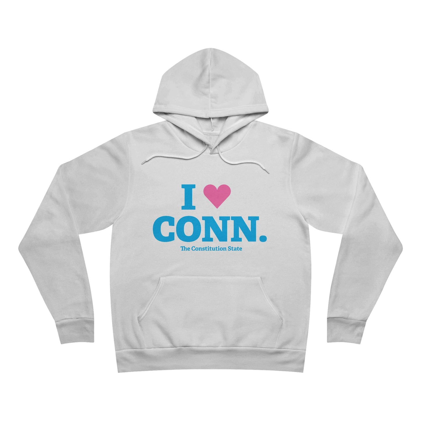 I heart conn // connecticut unisex hoodie sweatshirt  // connecticut gifts and merch // finding connecticut 