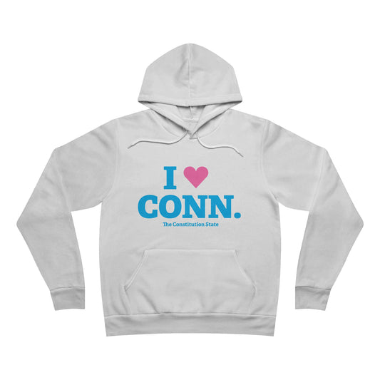 I heart conn // connecticut unisex hoodie sweatshirt  // connecticut gifts and merch // finding connecticut 