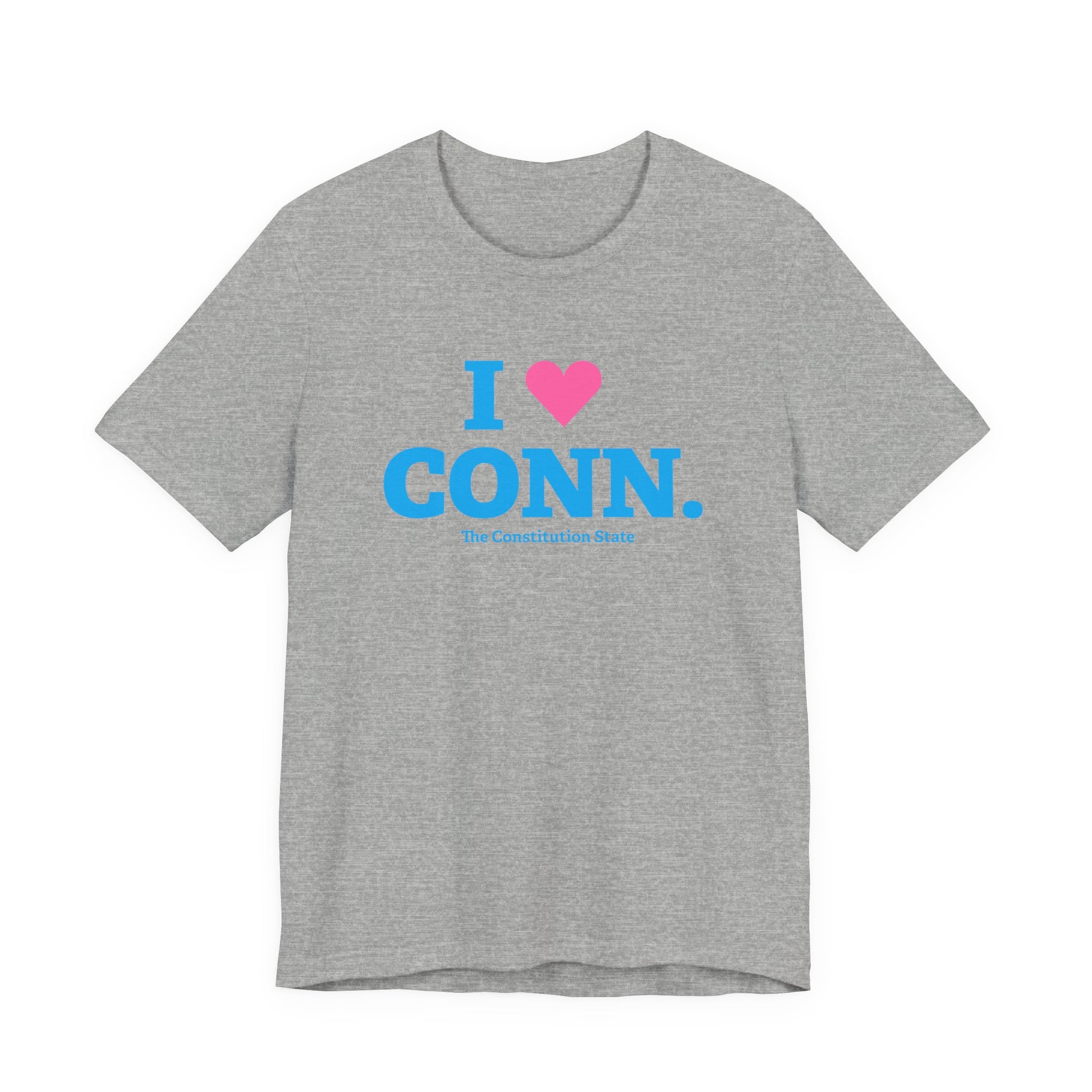 I heart conn // connecticut unisex t shirt // connecticut gifts and merch // finding connecticut 