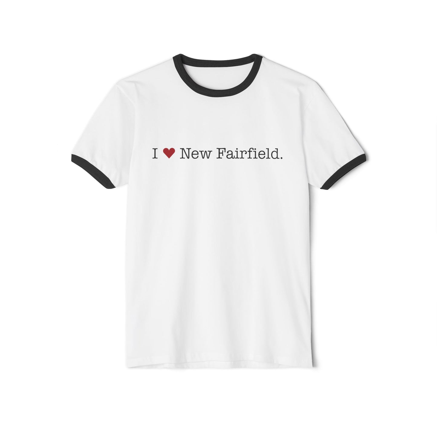 I heart new fairfield // New Fairfield Connecticut t shirt // new fairfield connecticut gifts and merch // finding connecticut 