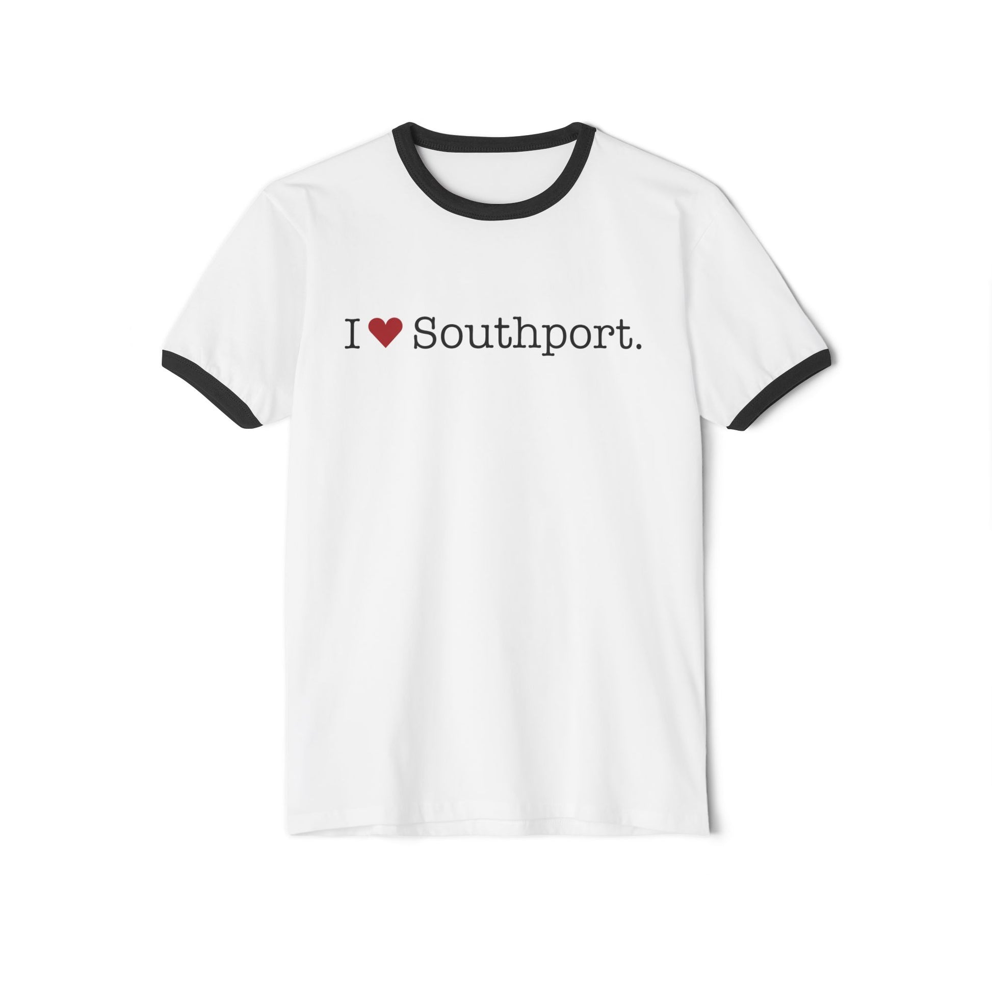 I heart southport // Fairfield, connecticut t shirt // Fairfield connecticut gifts and merch // finding connecticut 