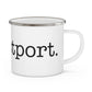I heart westport camping mug // westport Connecticut mugs, gifts and merch // finding connecticut merch 