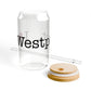 I heart westport sipper glass // westport Connecticut drinkware gifts and merch // finding connecticut merch 