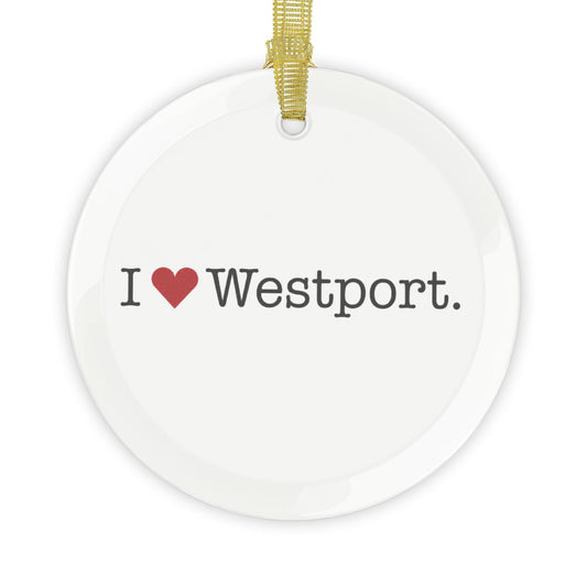 I heart westport // westport connecticut ornaments home, gifts and merch //finding connecticut merch 