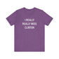I really really miss Clinton // Clinton ct unisex t shirt // finding connecticut 