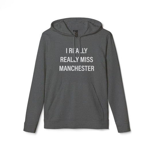 I really really miss Manchester / Manchester CT Adidas hoodie sweatshirt  // finding connecticut