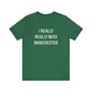 I really really miss Manchester / Manchester CT t shirt   // finding connecticut