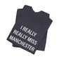 I really really miss Manchester / Manchester CT t shirt   // finding connecticut