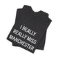 I really really miss Manchester / Manchester CT t shirt   // finding connecticut