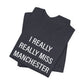 I really really miss Manchester / Manchester CT t shirt   // finding connecticut