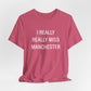 I really really miss Manchester / Manchester CT t shirt   // finding connecticut