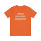  I really really miss Manchester / Manchester CT t shirt   // finding connecticut
