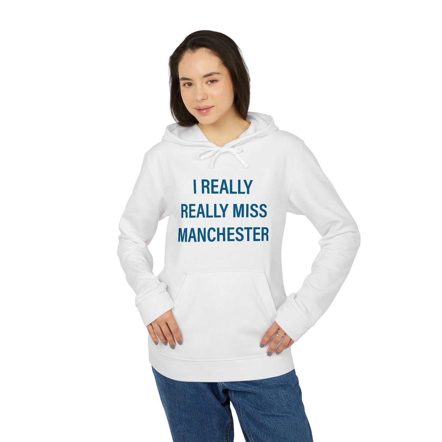 I really really miss Manchester / Manchester connecticut Adidas hoodie sweatshirt // finding connecticut
