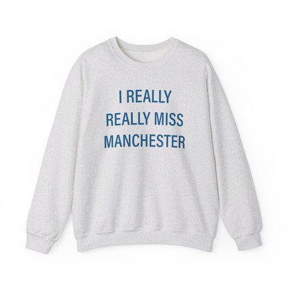 I really really miss Manchester / Manchester connecticut sweatshirt // finding connecticut