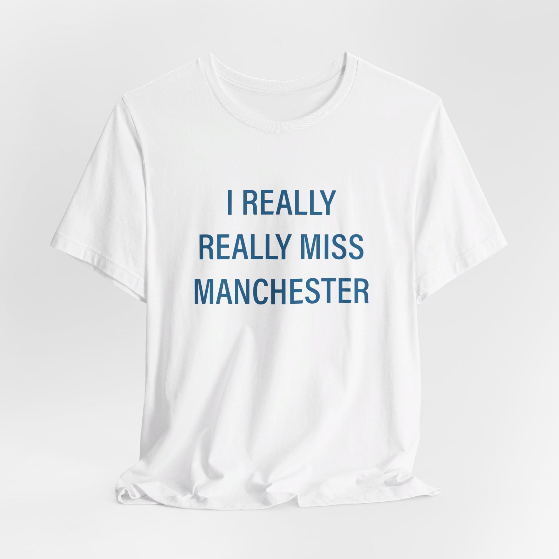 I really really miss Manchester / Manchester connecticut t shirt // finding connecticut