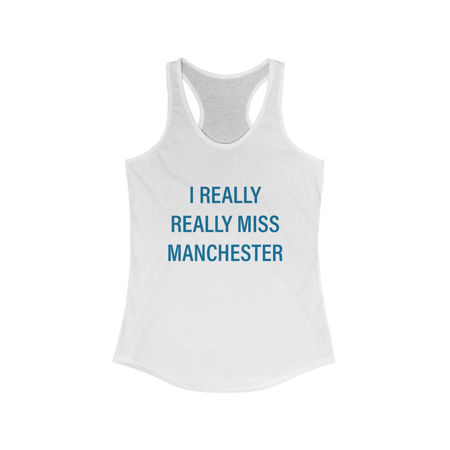 I really really miss Manchester / Manchester connecticut women's tank top shirt // finding connecticut