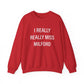 I really really miss Milford // Milford CT  unisex sweatshirt  // finding connecticut 