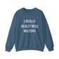 I really really miss Milford // Milford CT  unisex sweatshirt  // finding connecticut 