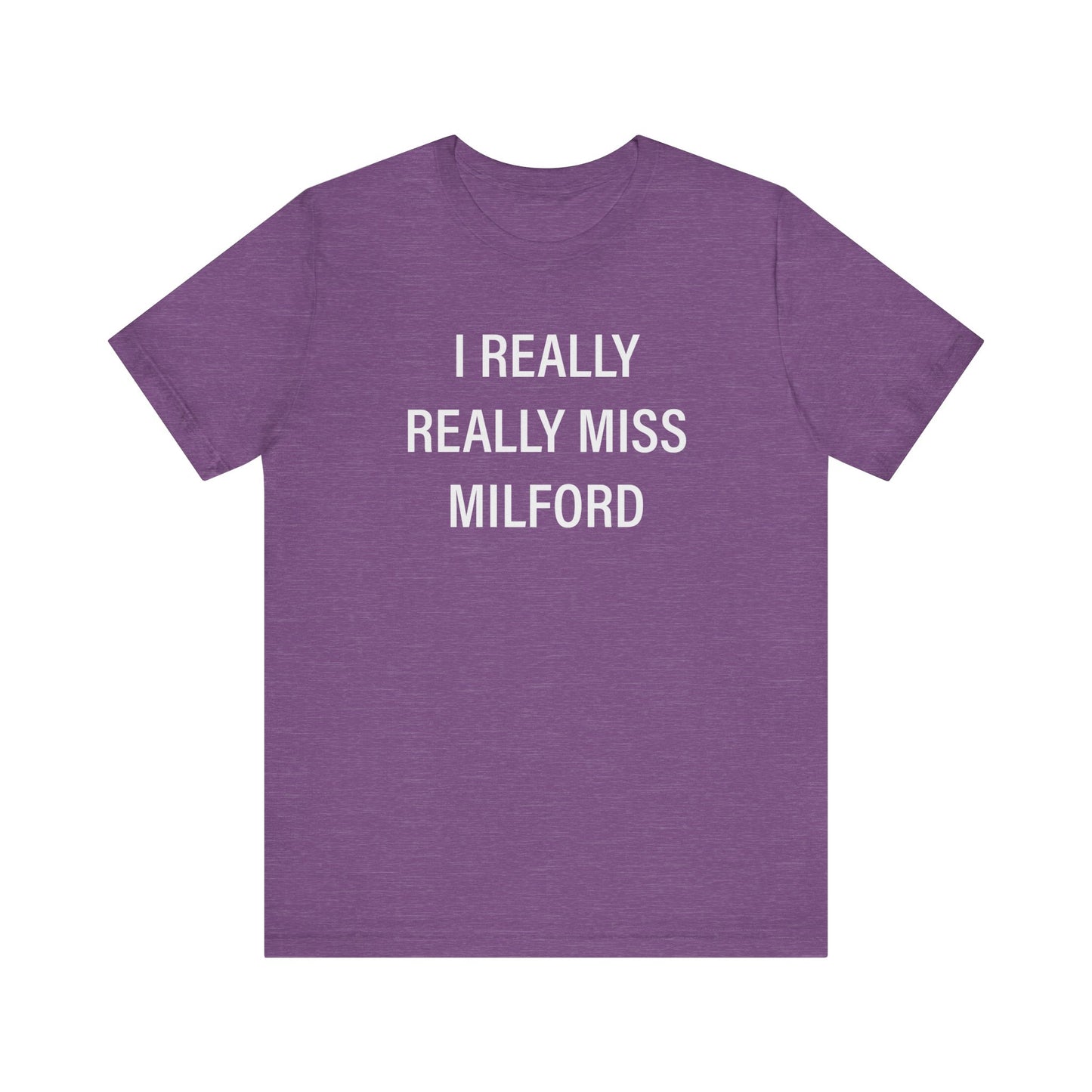 I really really miss Milford // Milford CT  unisex t shirt  // finding connecticut 