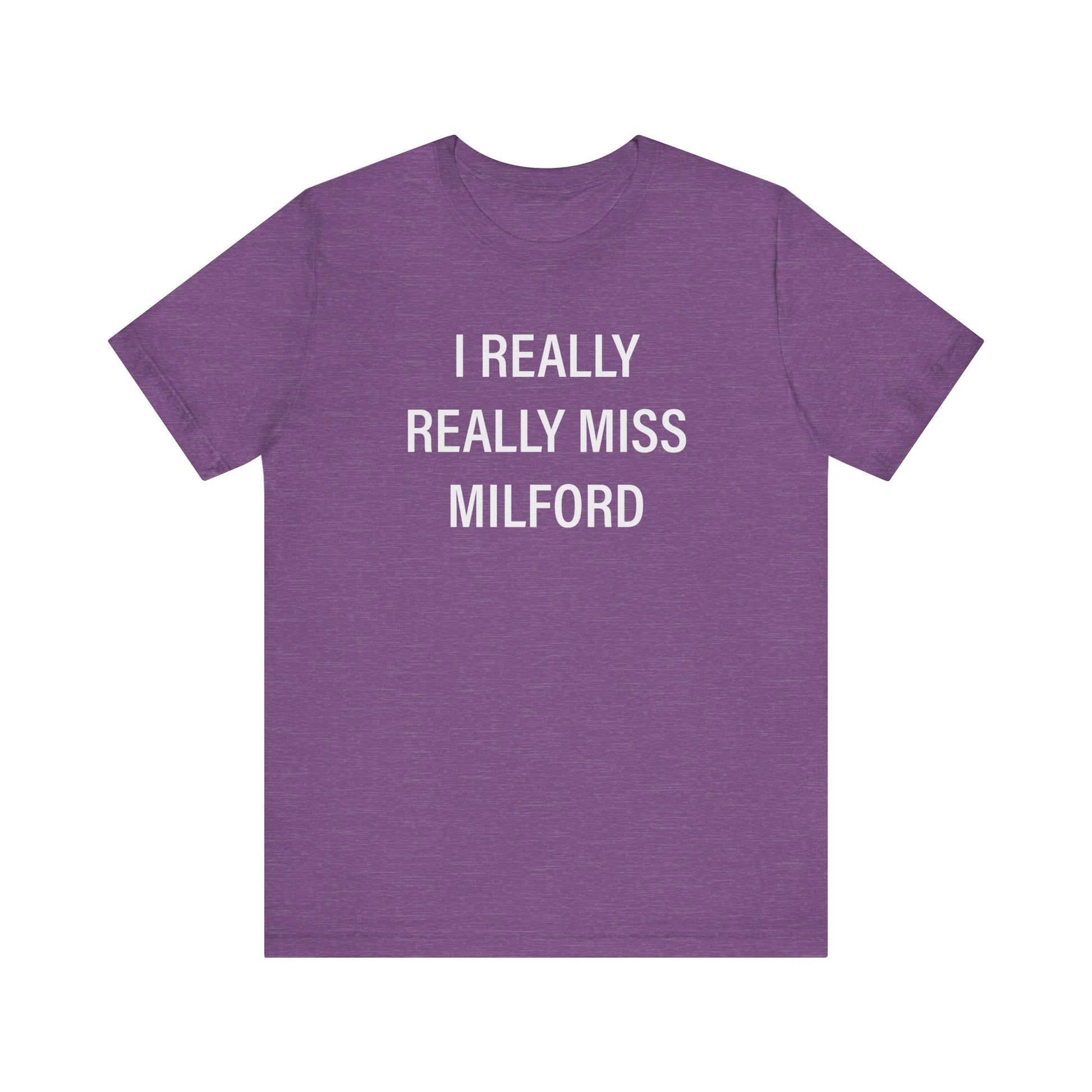 I really really miss Milford // Milford CT  unisex t shirt  // finding connecticut 