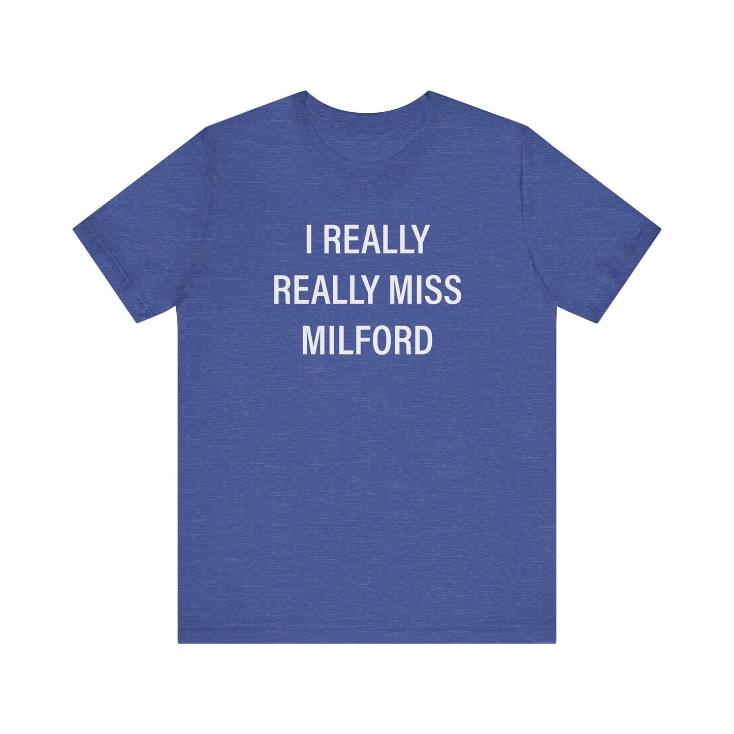 I really really miss Milford // Milford CT  unisex t shirt  // finding connecticut 