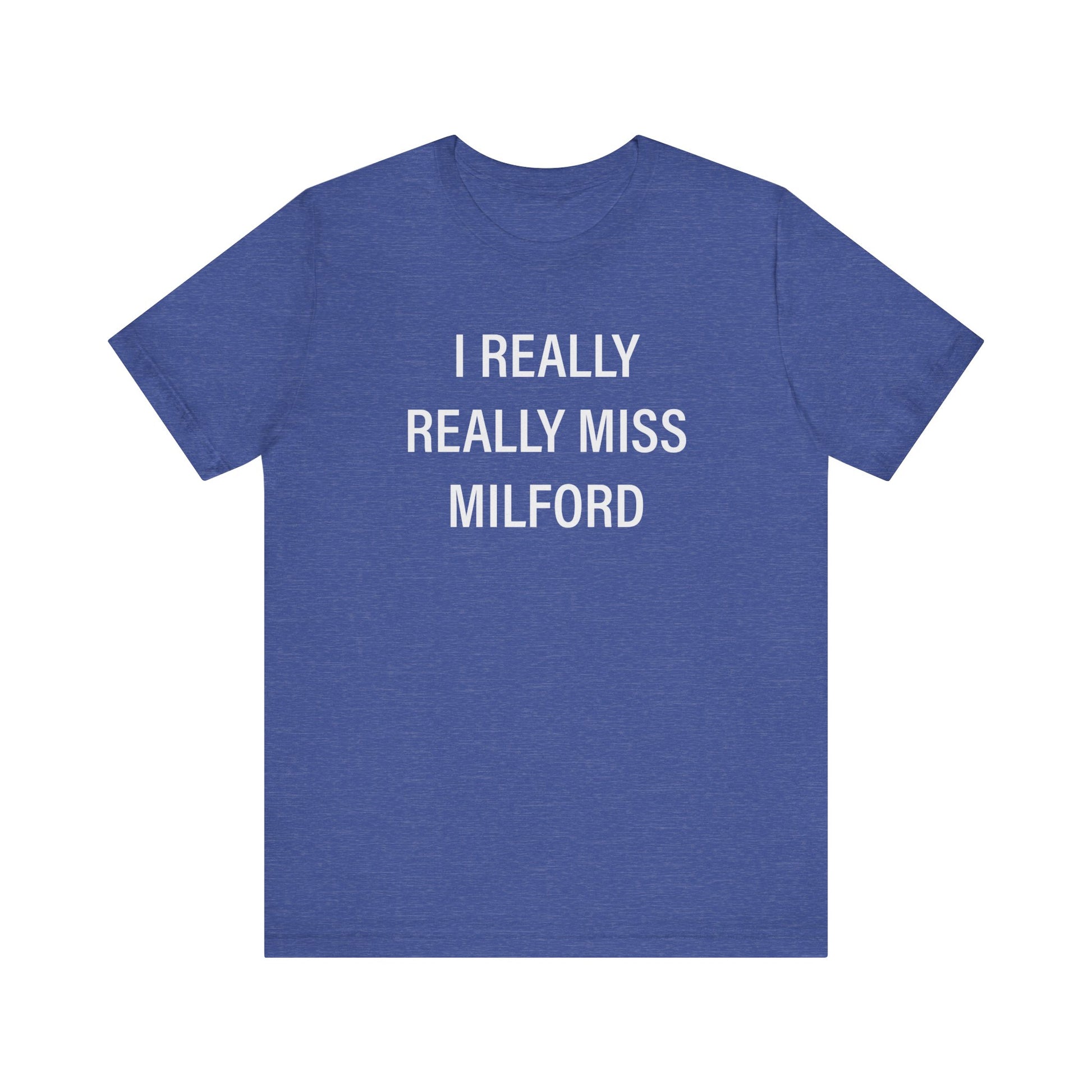 I really really miss Milford // Milford CT  unisex t shirt  // finding connecticut 
