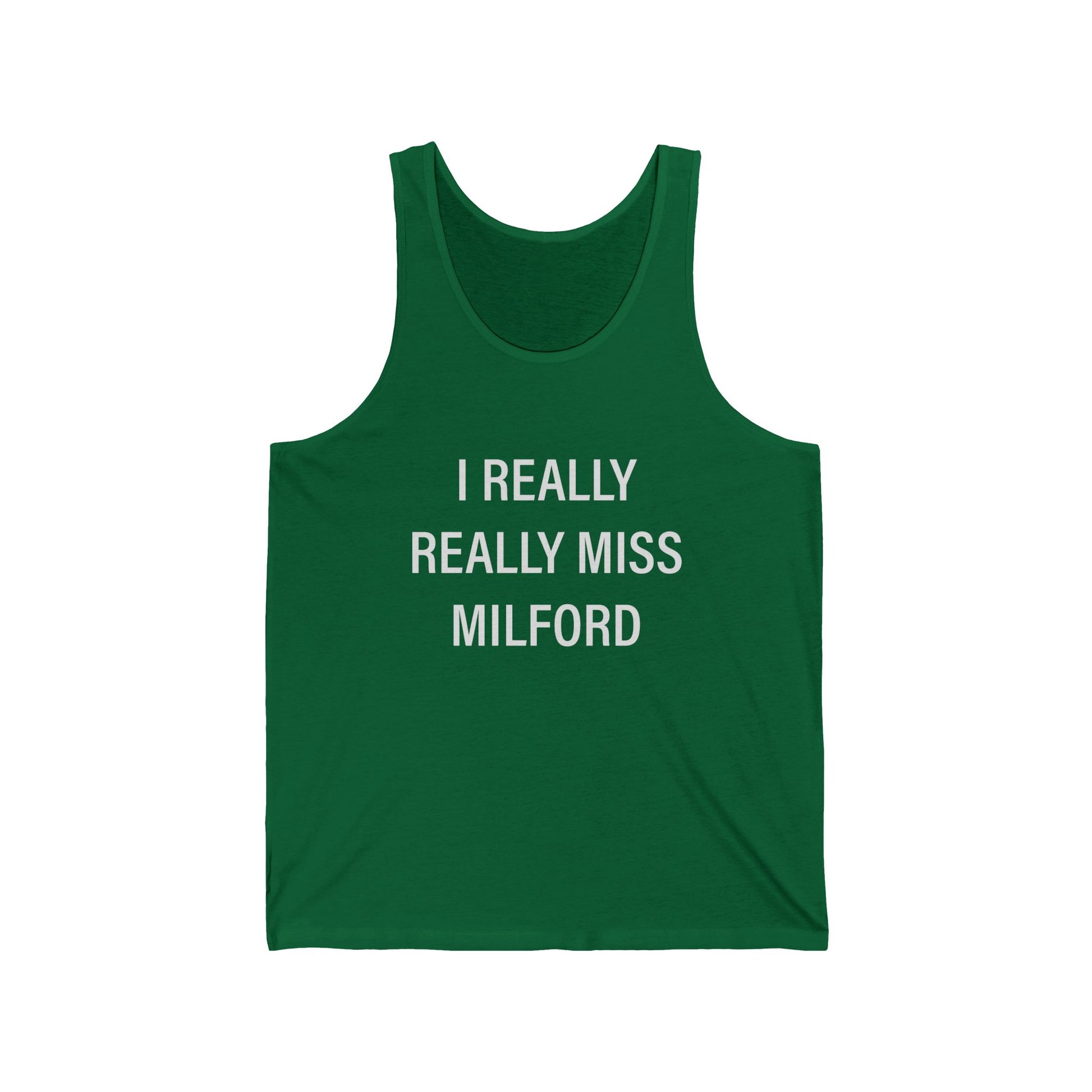 I really really miss Milford // Milford CT  unisex  tank top shirt  // finding connecticut 