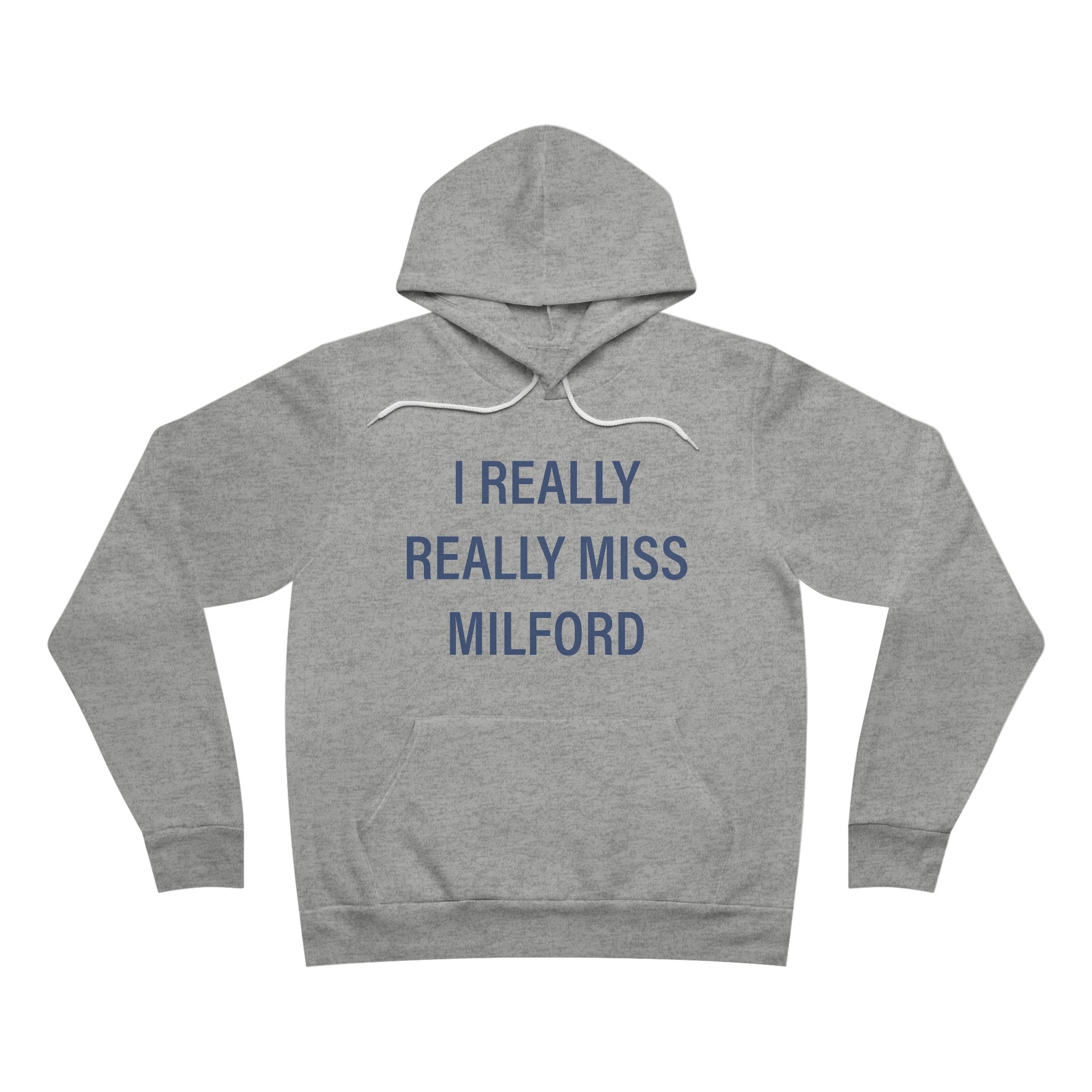 I really really miss Milford // Milford connecticut  unisex  hoodie sweatshirt  // finding connecticut 