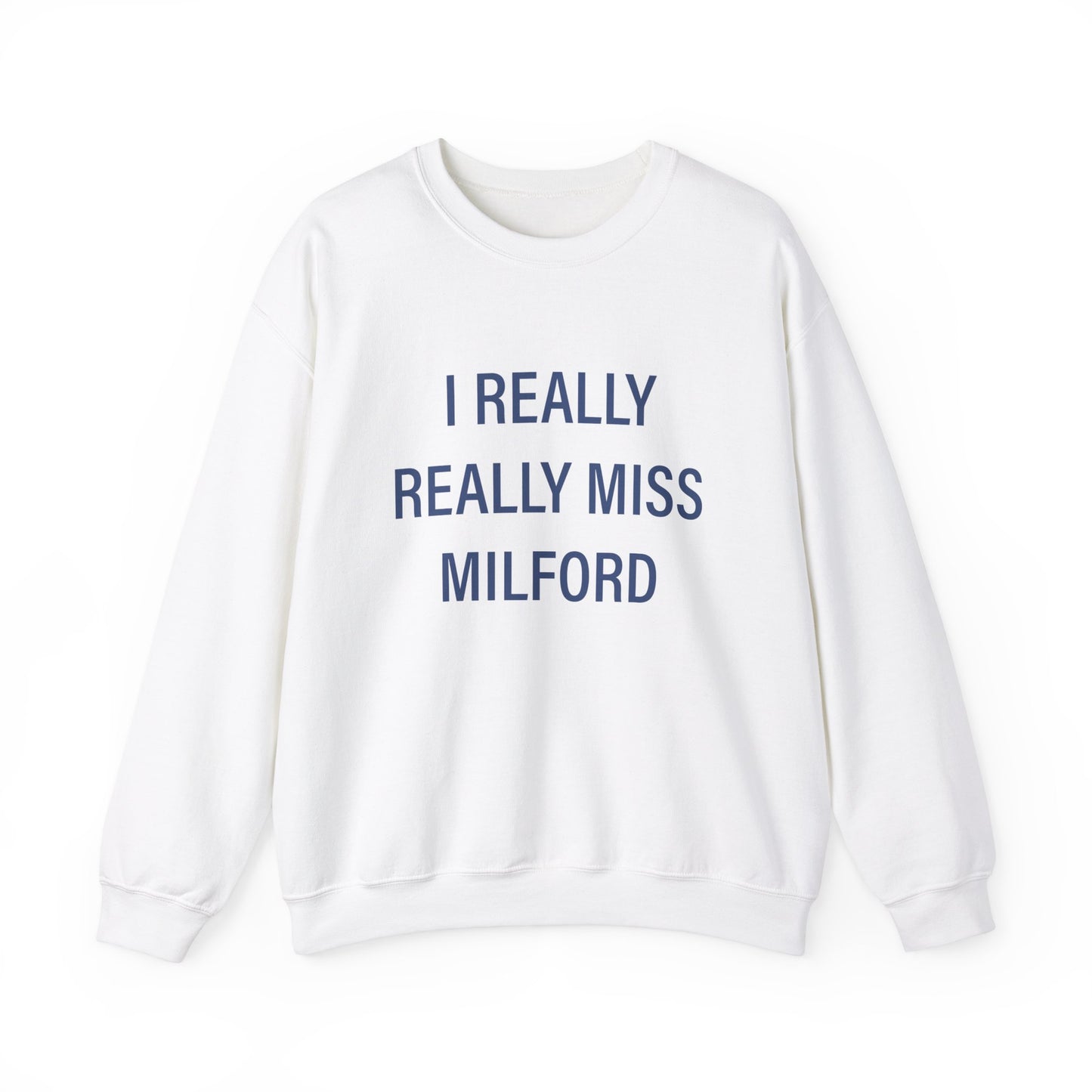 I really really miss Milford // Milford connecticut  unisex  sweatshirt // finding connecticut 