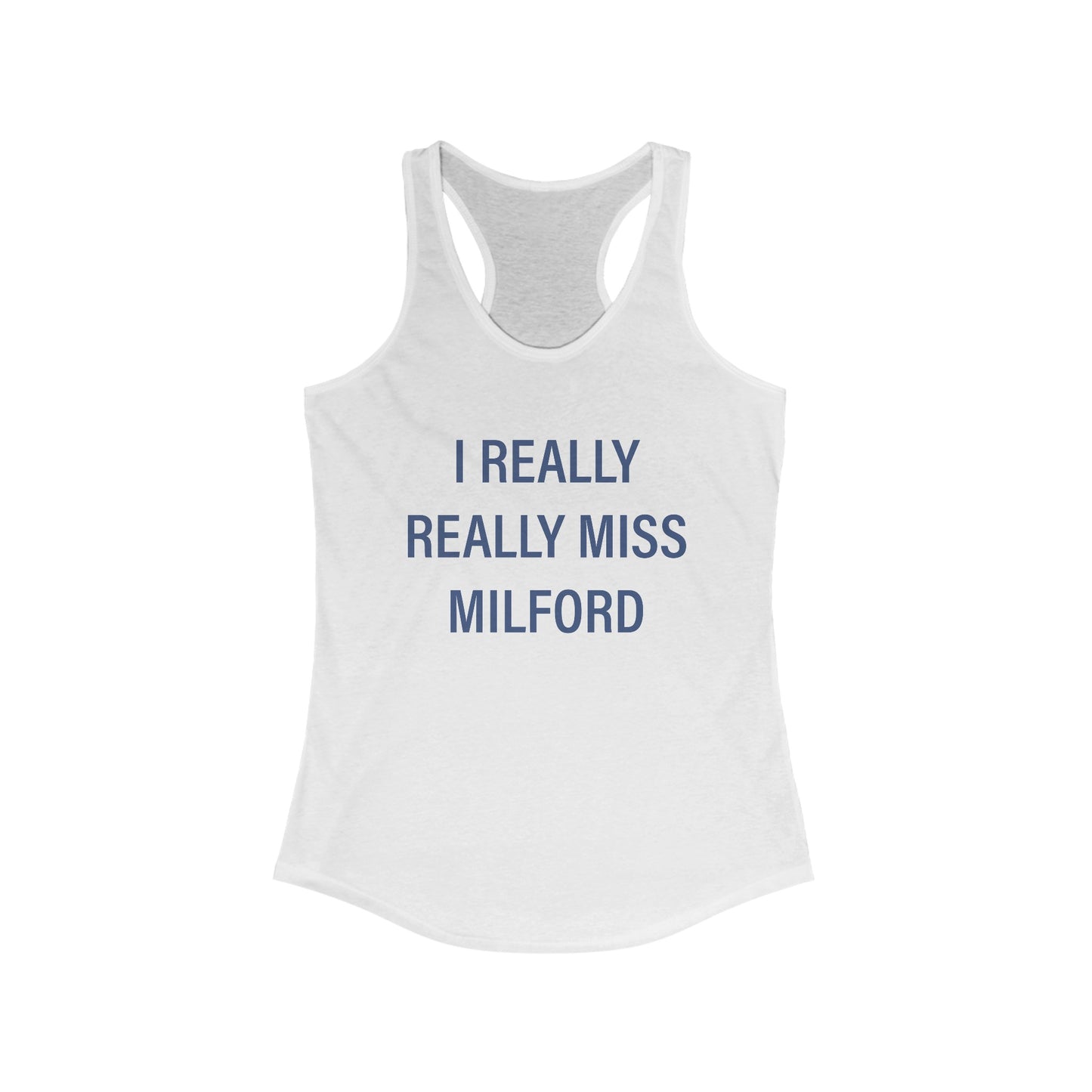 I really really miss Milford // Milford connecticut  woman's tank top shirt  // finding connecticut 