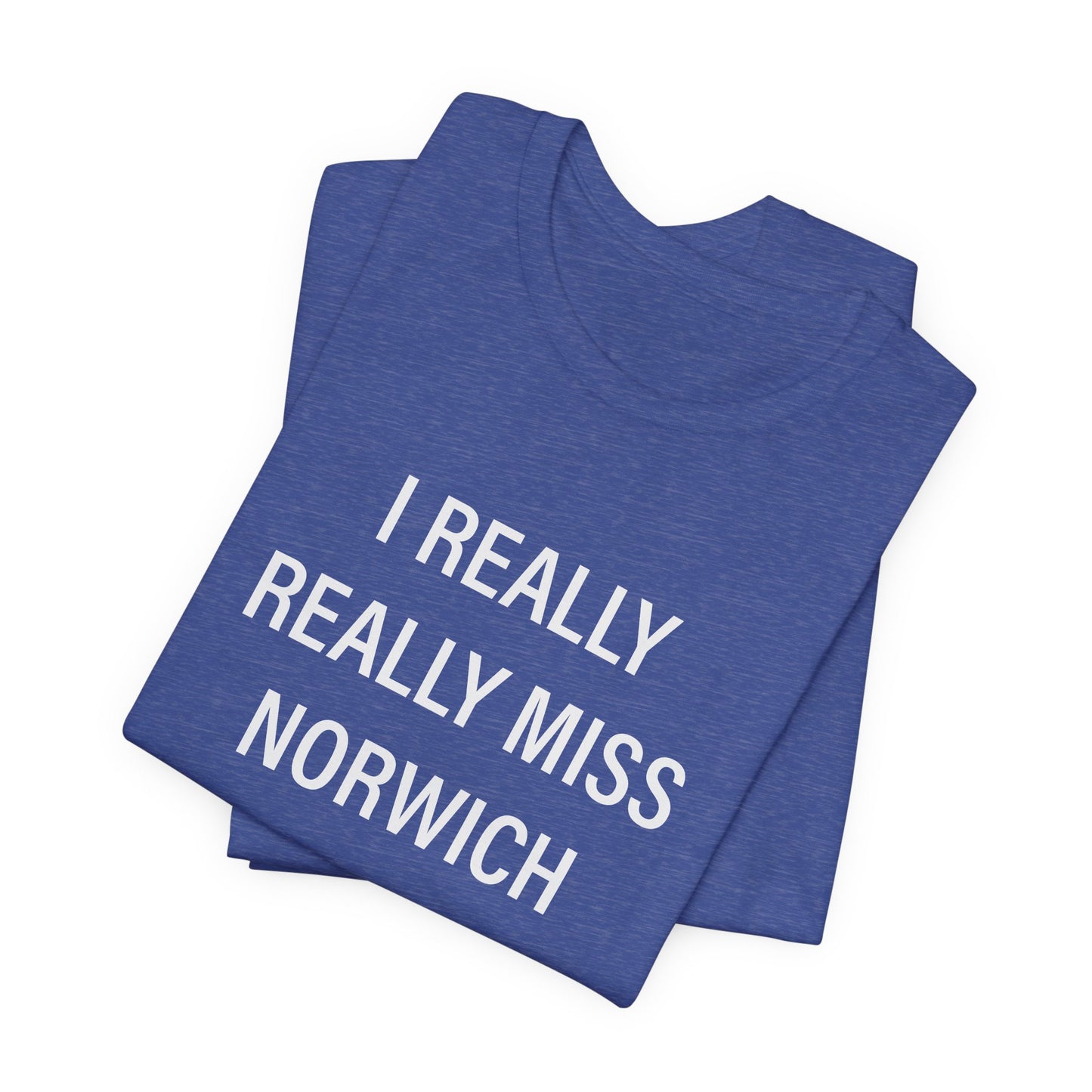 I really really miss Norwich // norwich ct unisex t shirt // finding connecticut  
