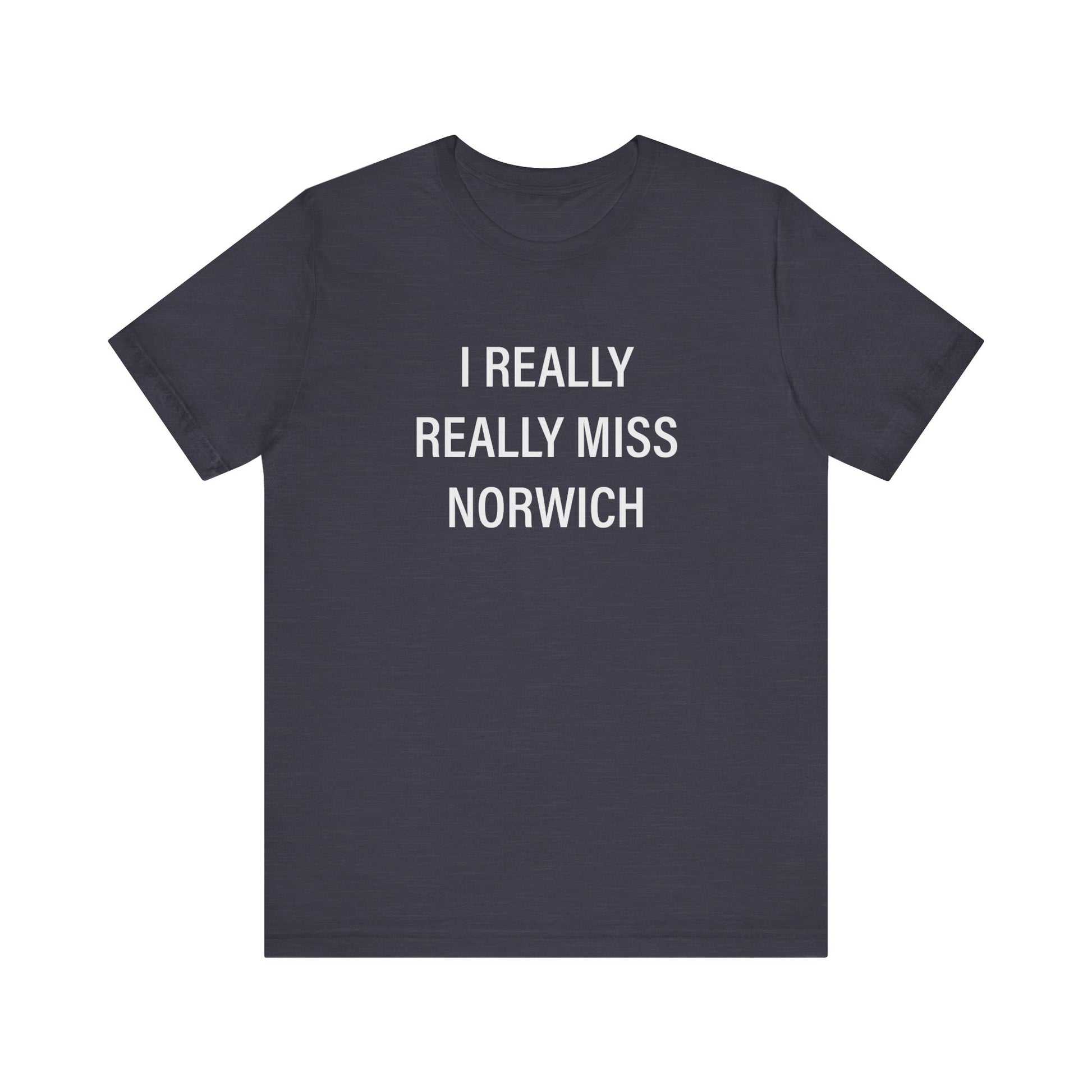 I really really miss Norwich // norwich ct unisex t shirt // finding connecticut  