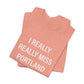 I really really miss Portland // Portland CT t shirt   // finding connecticut 