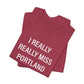 I really really miss Portland // Portland CT t shirt   // finding connecticut 