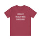 I really really miss Portland // Portland CT t shirt   // finding connecticut 