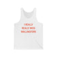I really really miss Wallingford // Wallingford connecticut unisex tank top  /// finding connecticut  